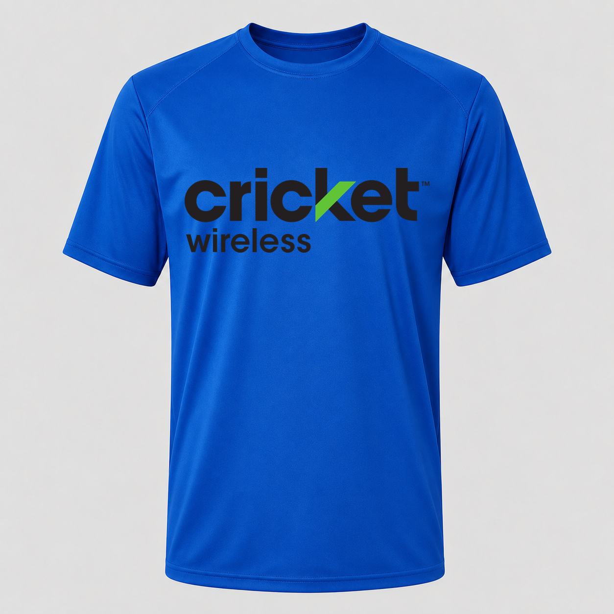 Men's Cricket Wireless Performance T-Shirt - Royal Blue