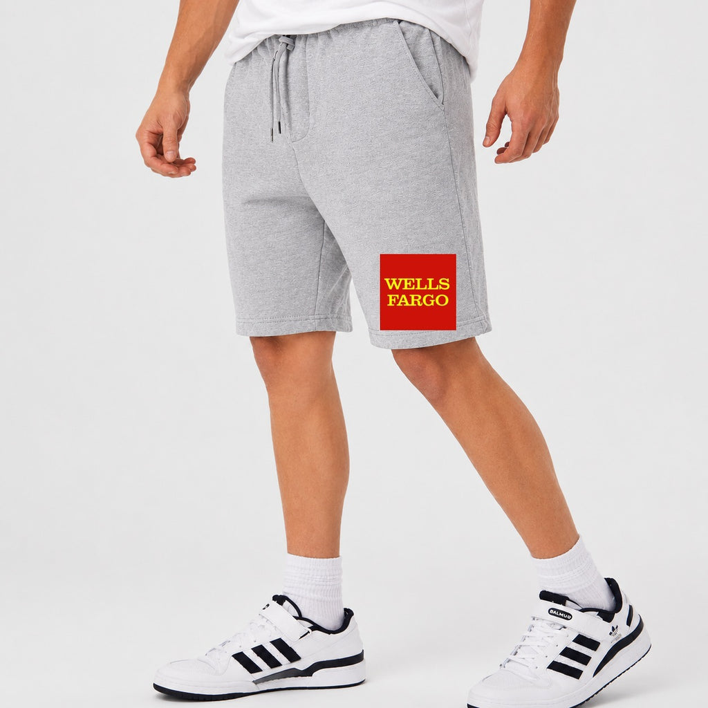 Men's Wells Fargo Cotton Shorts - Gray