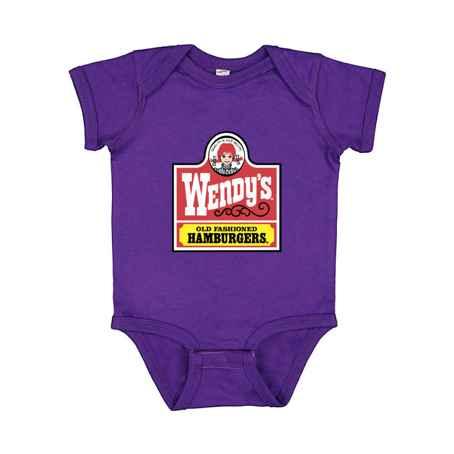 Wendy's Baby Romper Onesie - Purple