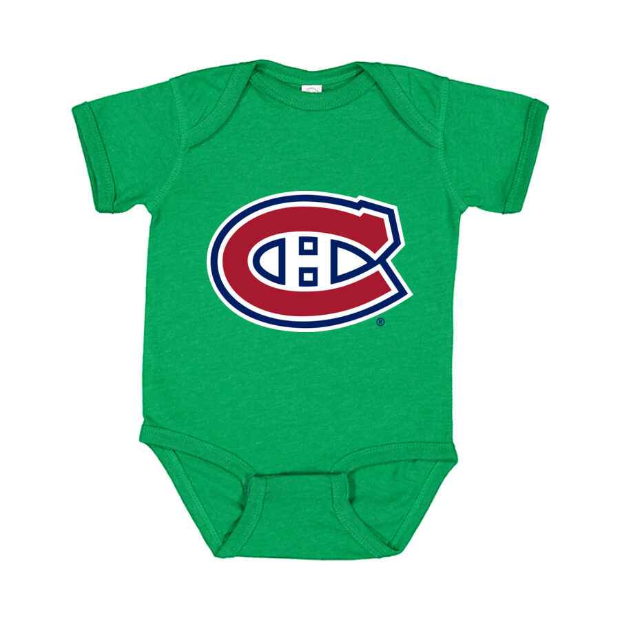 Montreal Canadiens Baby Romper Onesie - Green