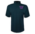 Washington Huskies Navy polyester polo