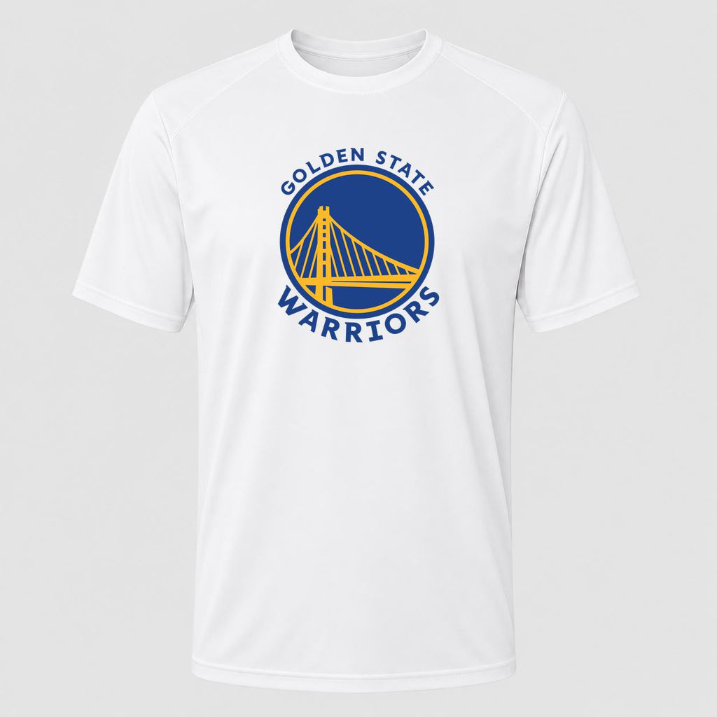 Men's Golden State Warriors Blue Performance T-Shirt - White