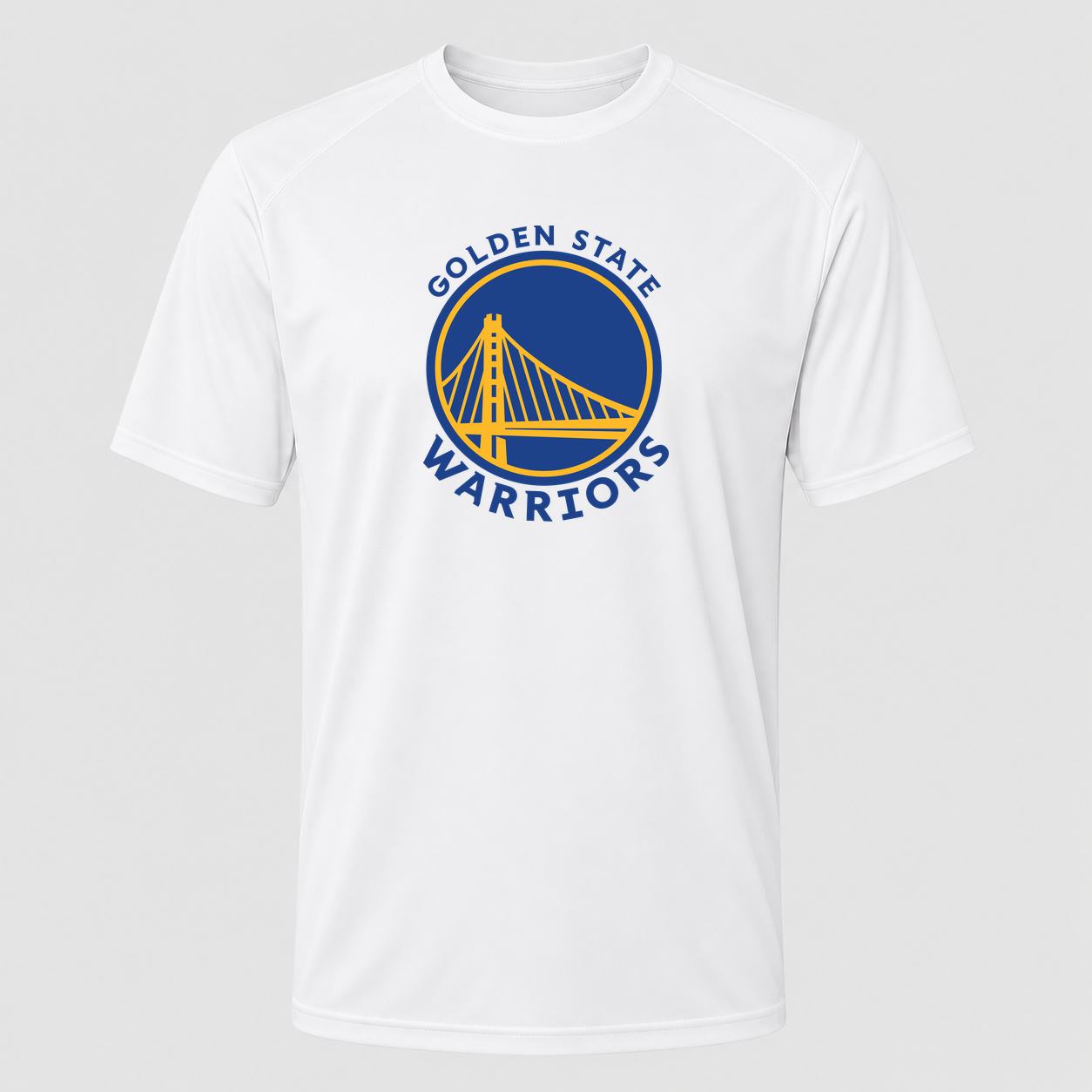 Men's Golden State Warriors Blue Performance T-Shirt - White