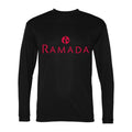 Men's Ramada Polyester Long Sleeve T-Shirt - Black