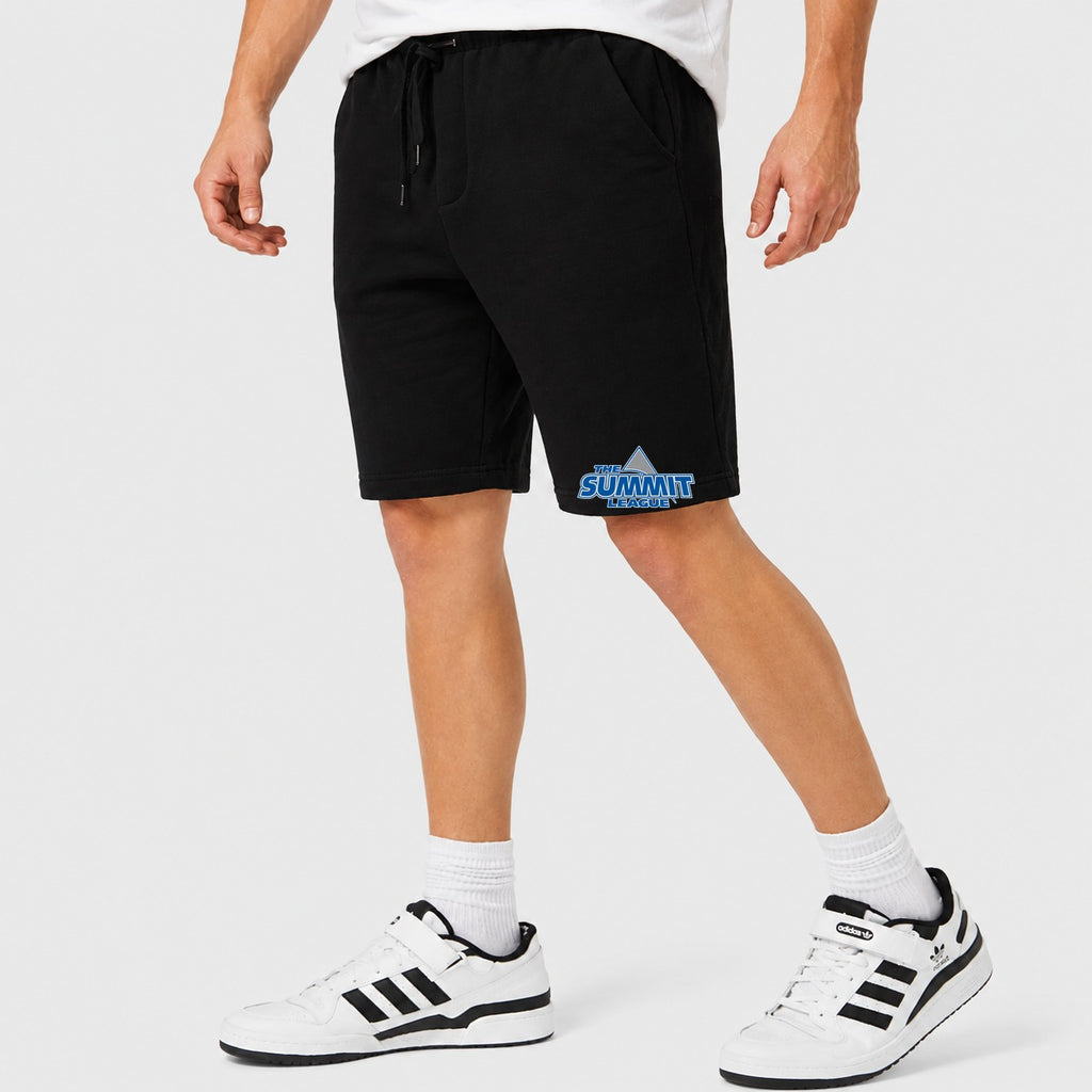 Men's The Summit League Logo Cotton Shorts - Black
