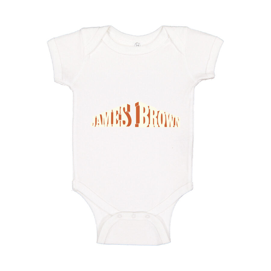 James Brown Baby Romper Onesie - White