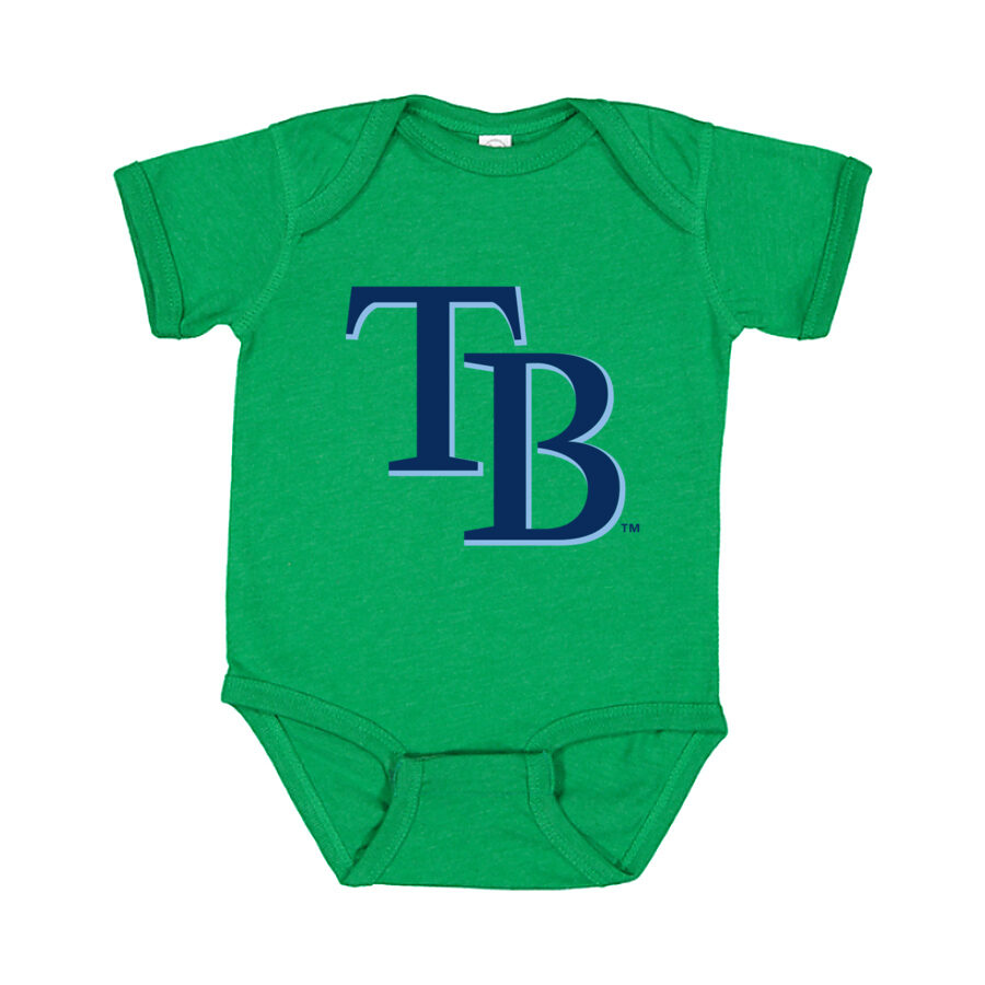 Tampa Bay Rays Baby Romper Onesie - Green