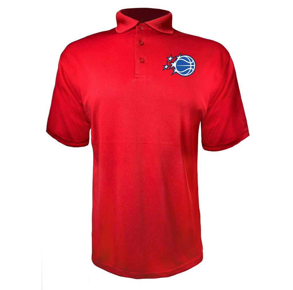 Orlando Magic Red polyester polo