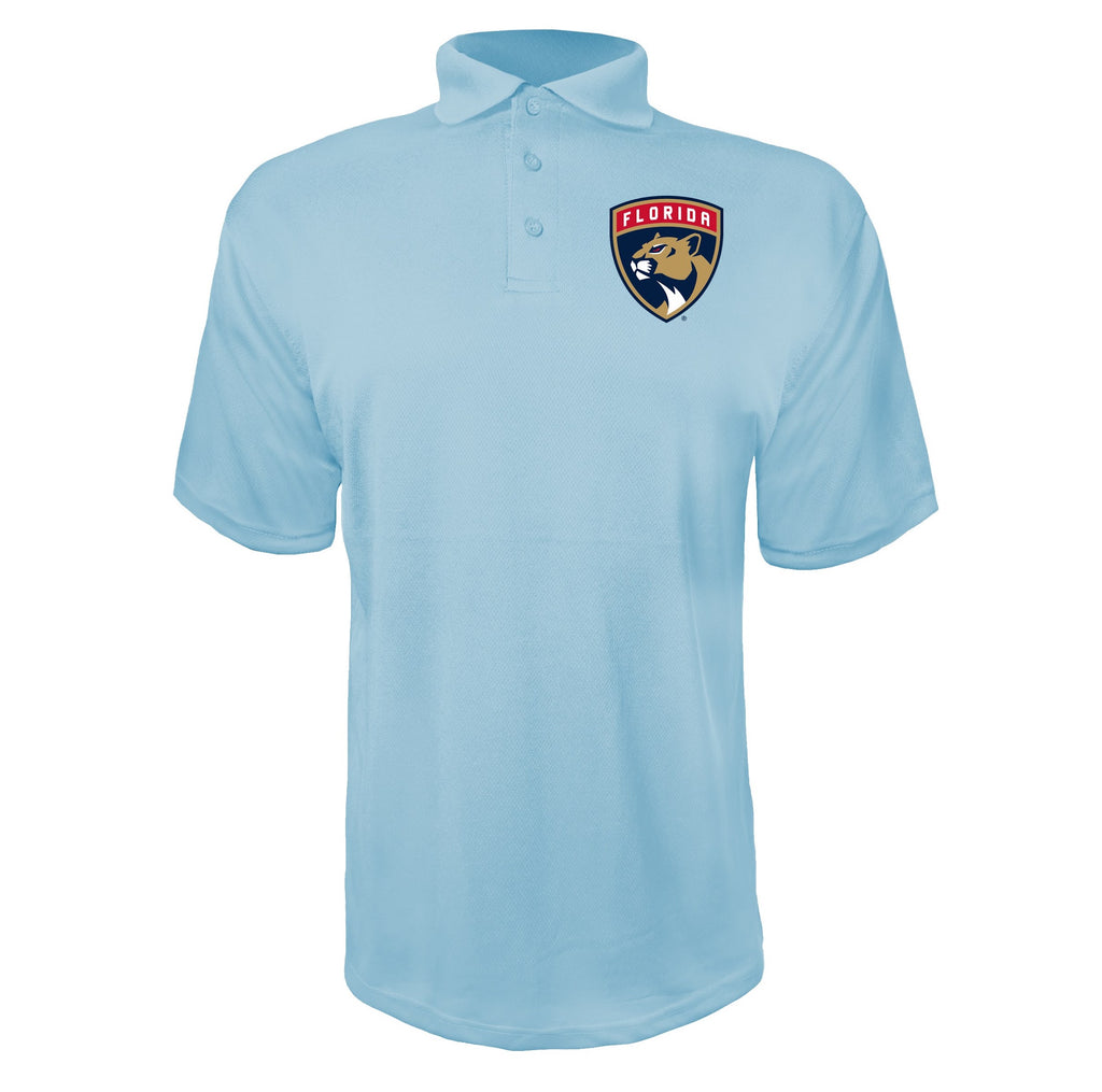 Florida Panthers Sky Blue polyester polo