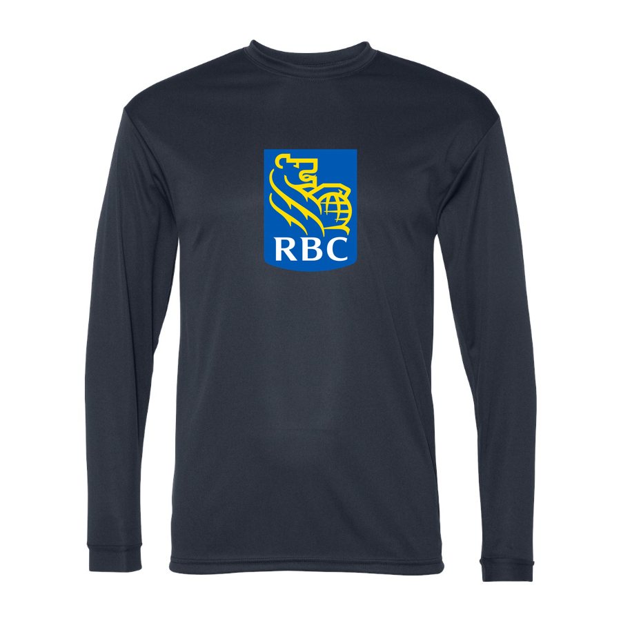 Men's RBC Polyester Long Sleeve T-Shirt - Navy