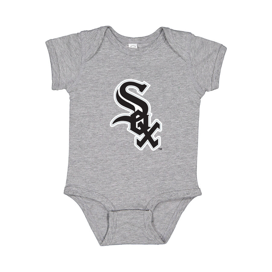 Chicago White Sox Baby Romper Onesie - Gray