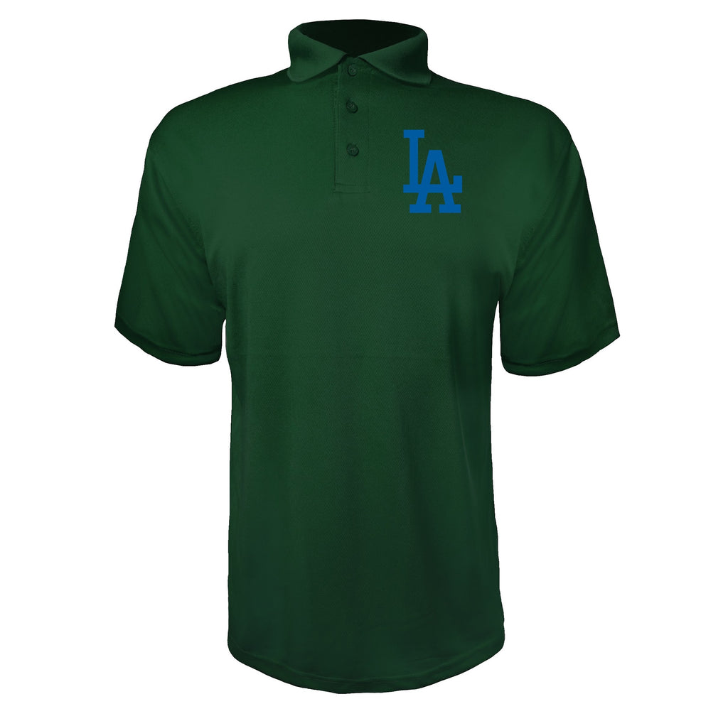 Los Angeles Dodgers Green polyester polo