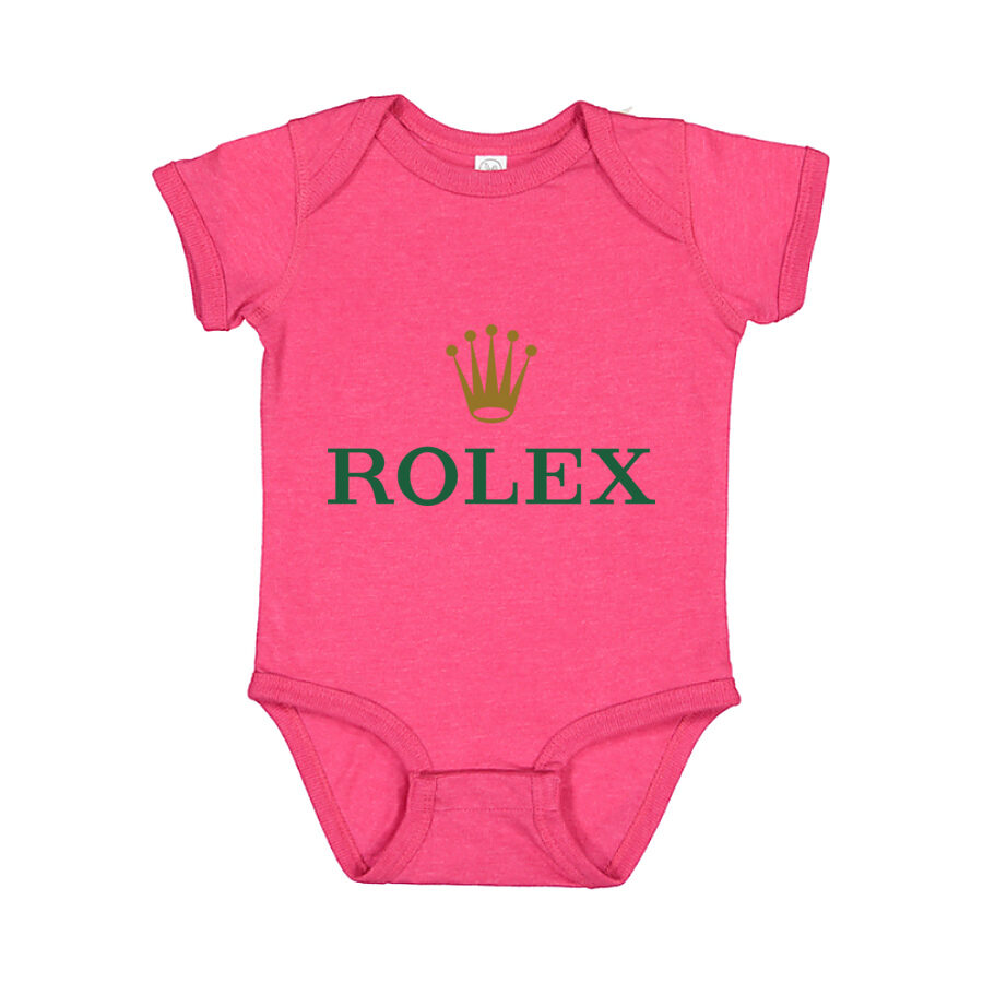 Rolex Baby Romper Onesie - Pink