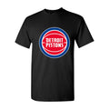 Men's Detroit Pistons Cotton T-Shirt - Black
