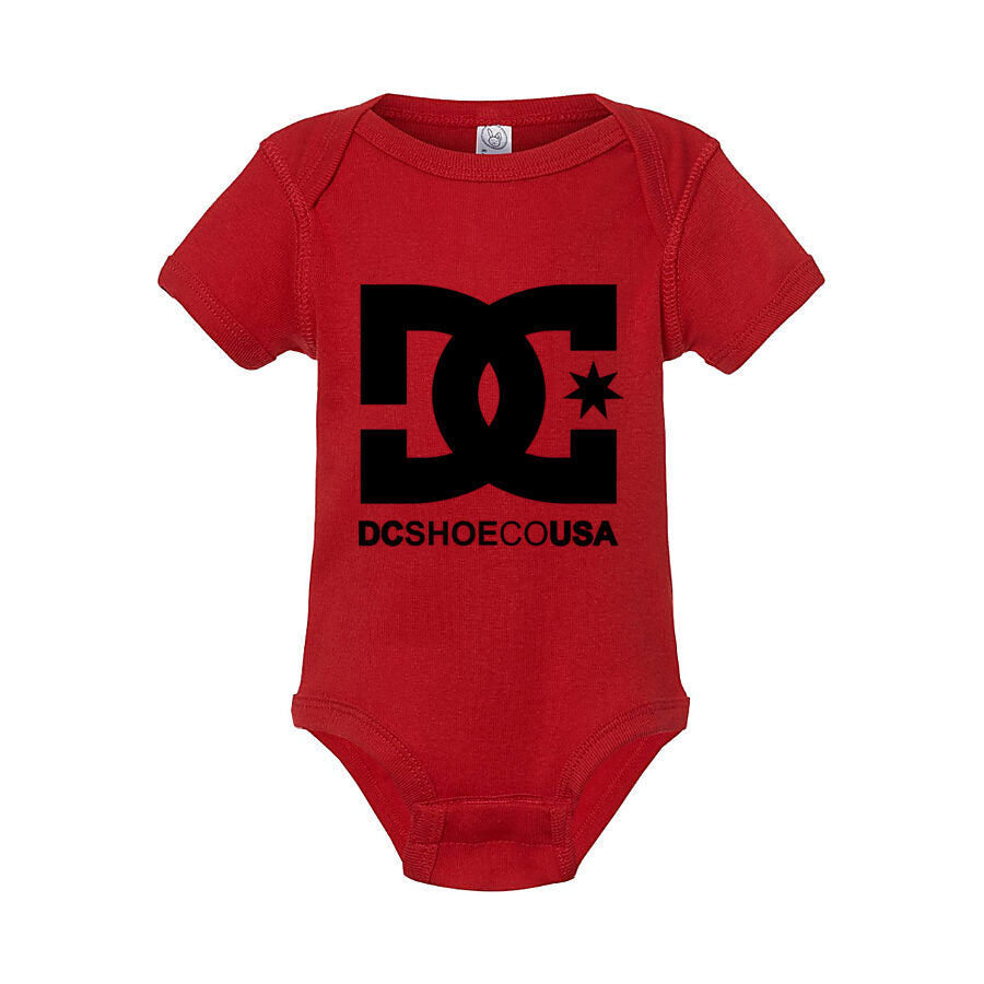 DC Shoes Baby Romper Onesie - Red