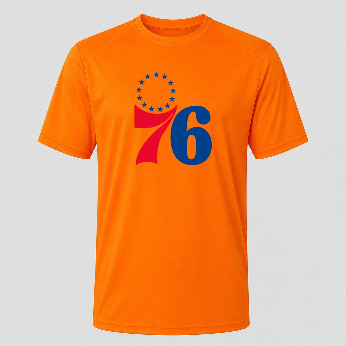 Men's Philadelphia 76ers Performance T-Shirt - Orange