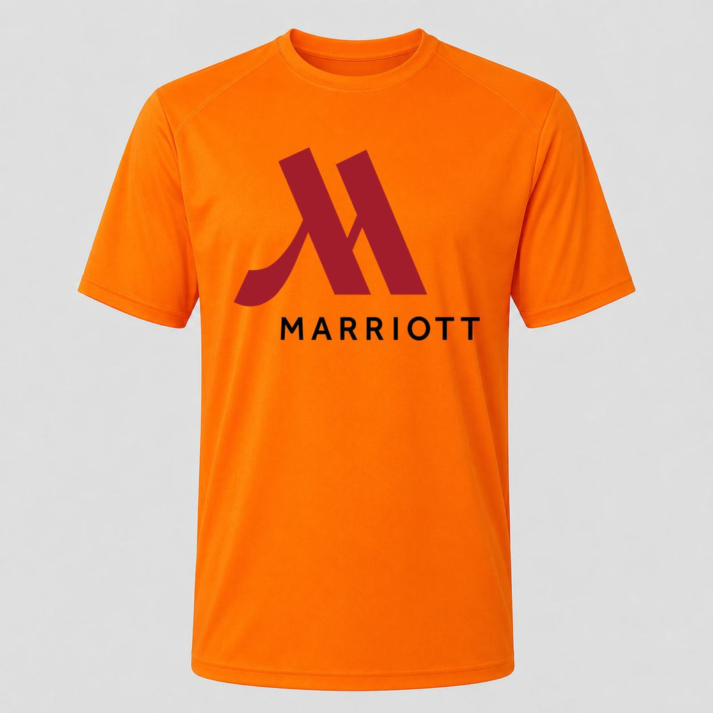 Men's Marriott Performance T-Shirt - Orange