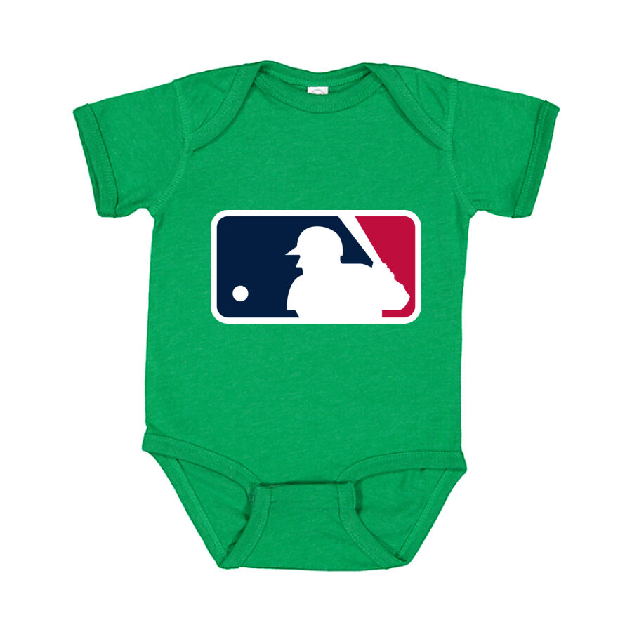 Major League Baseball Baby Romper Onesie - Green