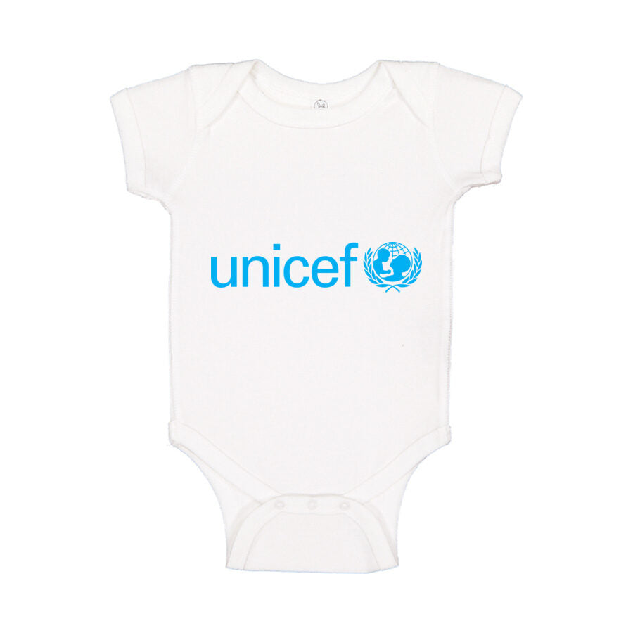 UNICEF Baby Romper Onesie - White