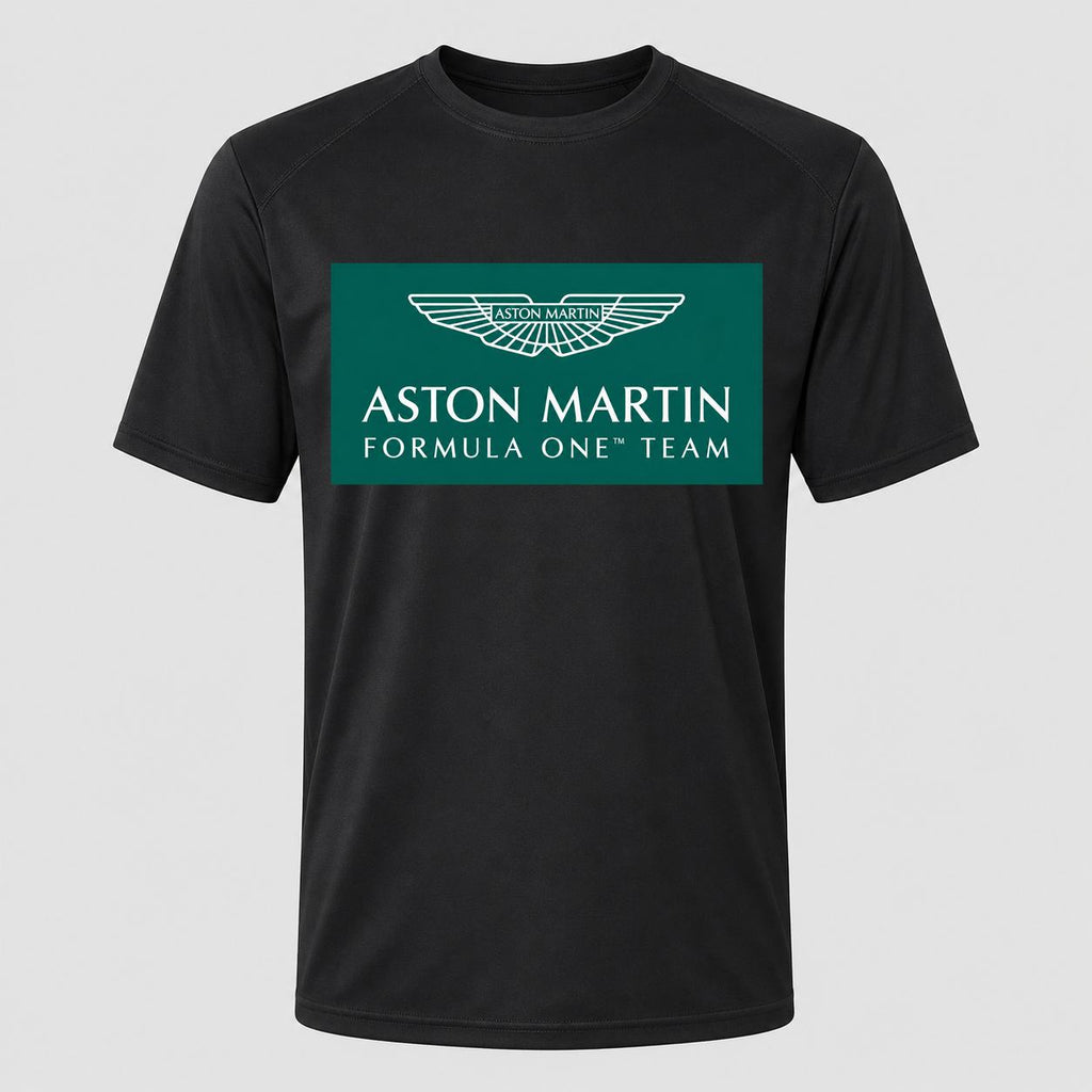 Men's Aston Martin Formula One Team Performance T-Shirt - Black