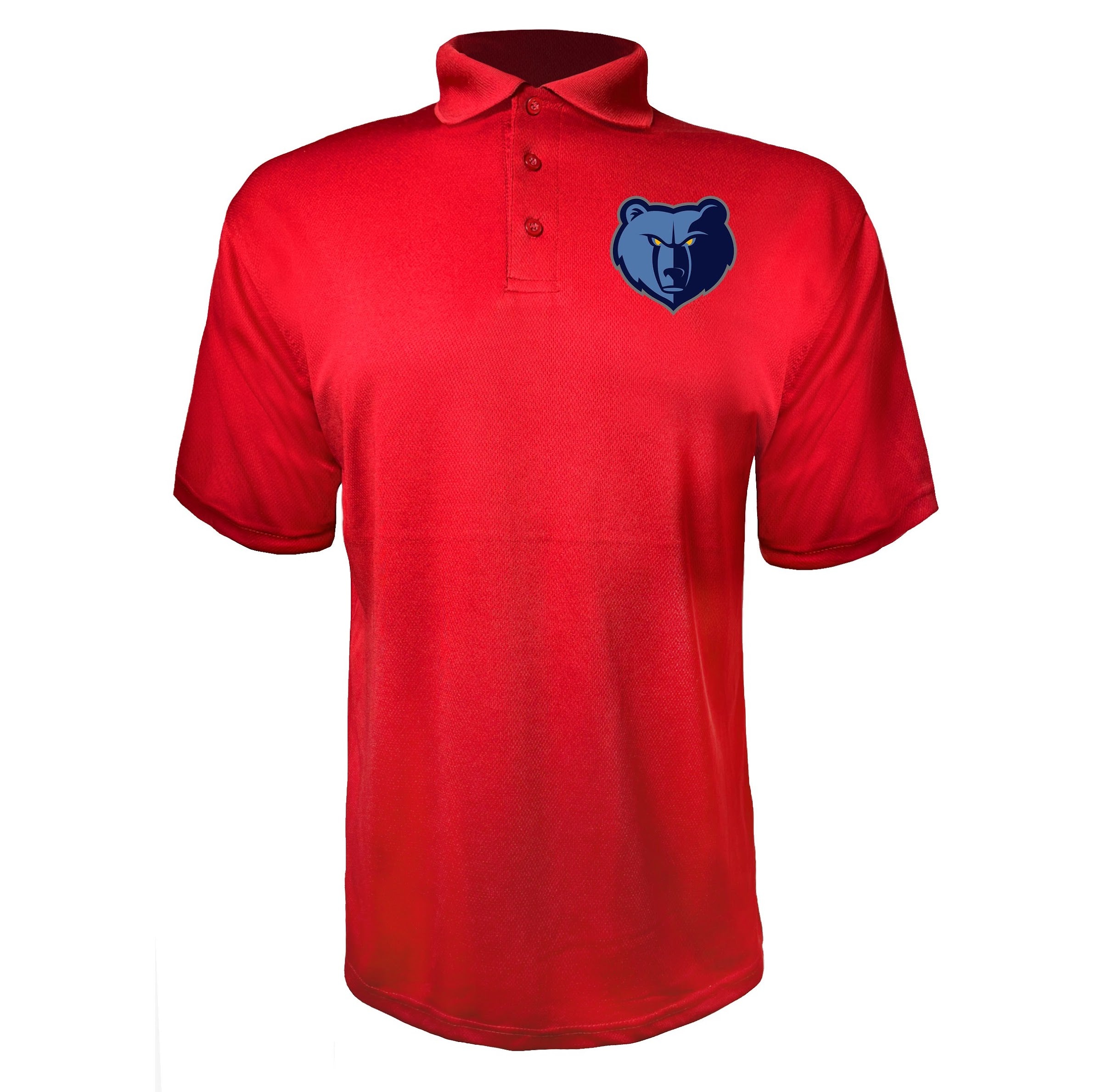 Memphis Grizzlies Red polyester polo