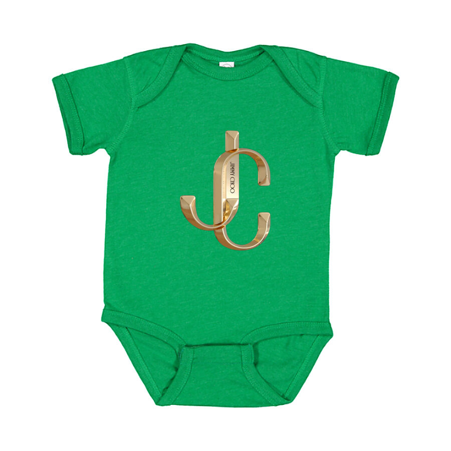 Jimmy Choo Baby Romper Onesie - Green