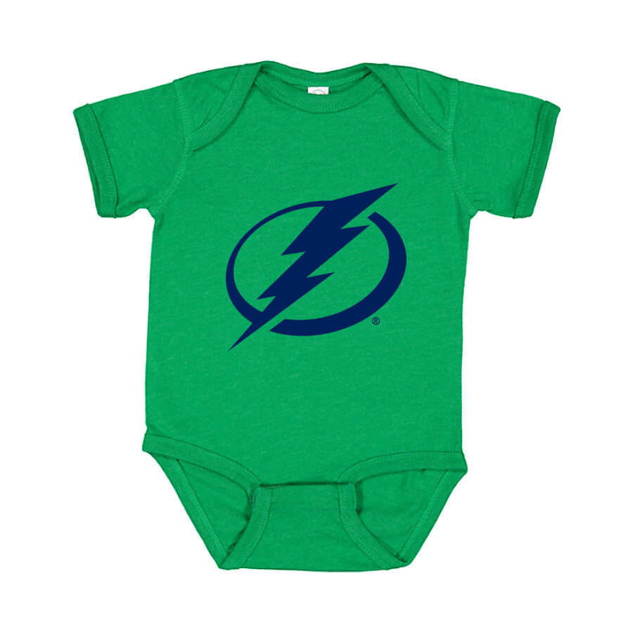 Tampa Bay Lightning Baby Romper Onesie - Green
