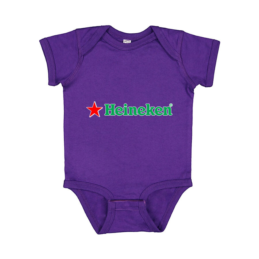 Heineken Baby Romper Onesie - Purple