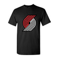 Men's Portland Trail Blazers Cotton T-Shirt - Black