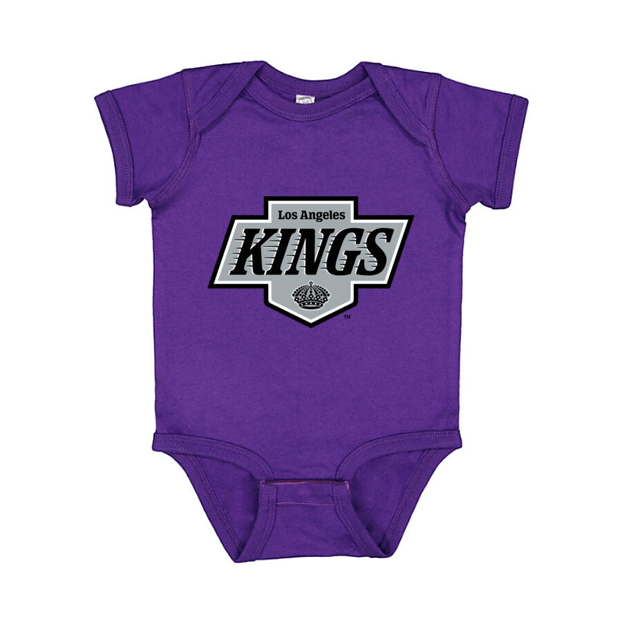 Los Angeles Kings Baby Romper Onesie - Purple