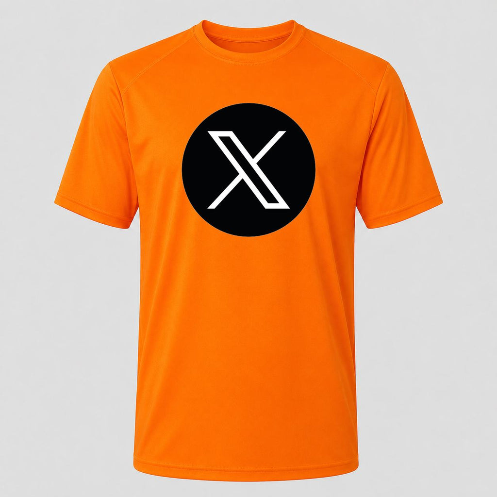 Men's X (Twitter) Performance T-Shirt - Orange