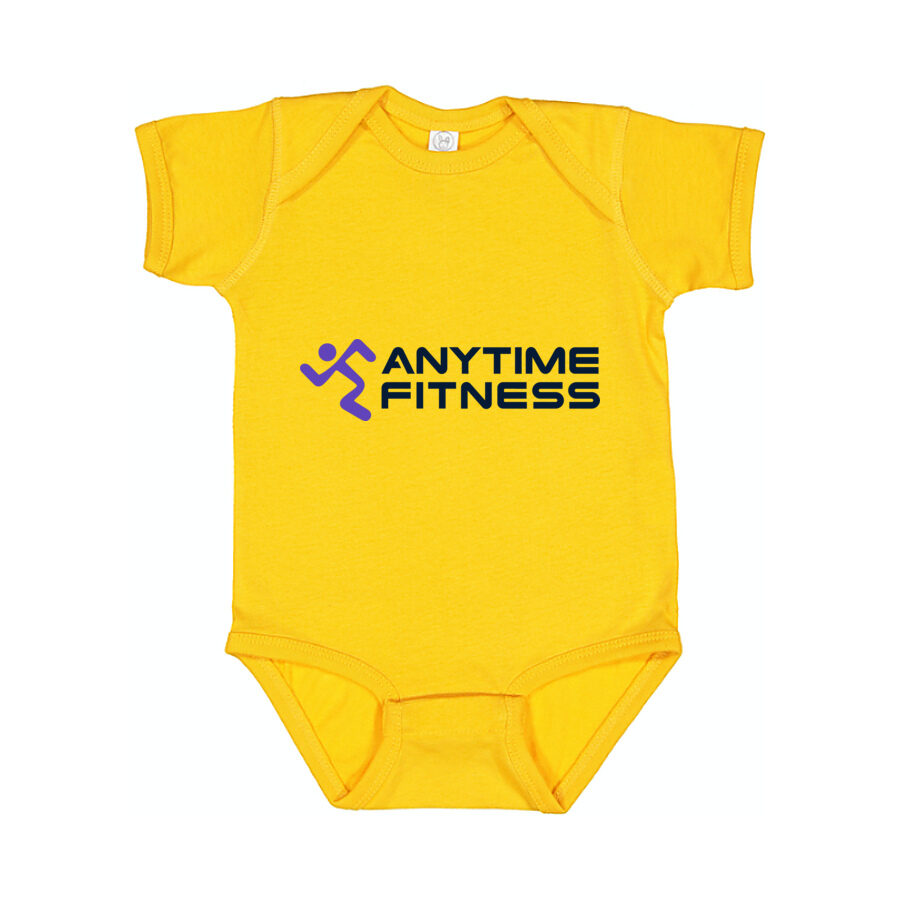 Anytime Fitness Baby Romper Onesie - Yellow