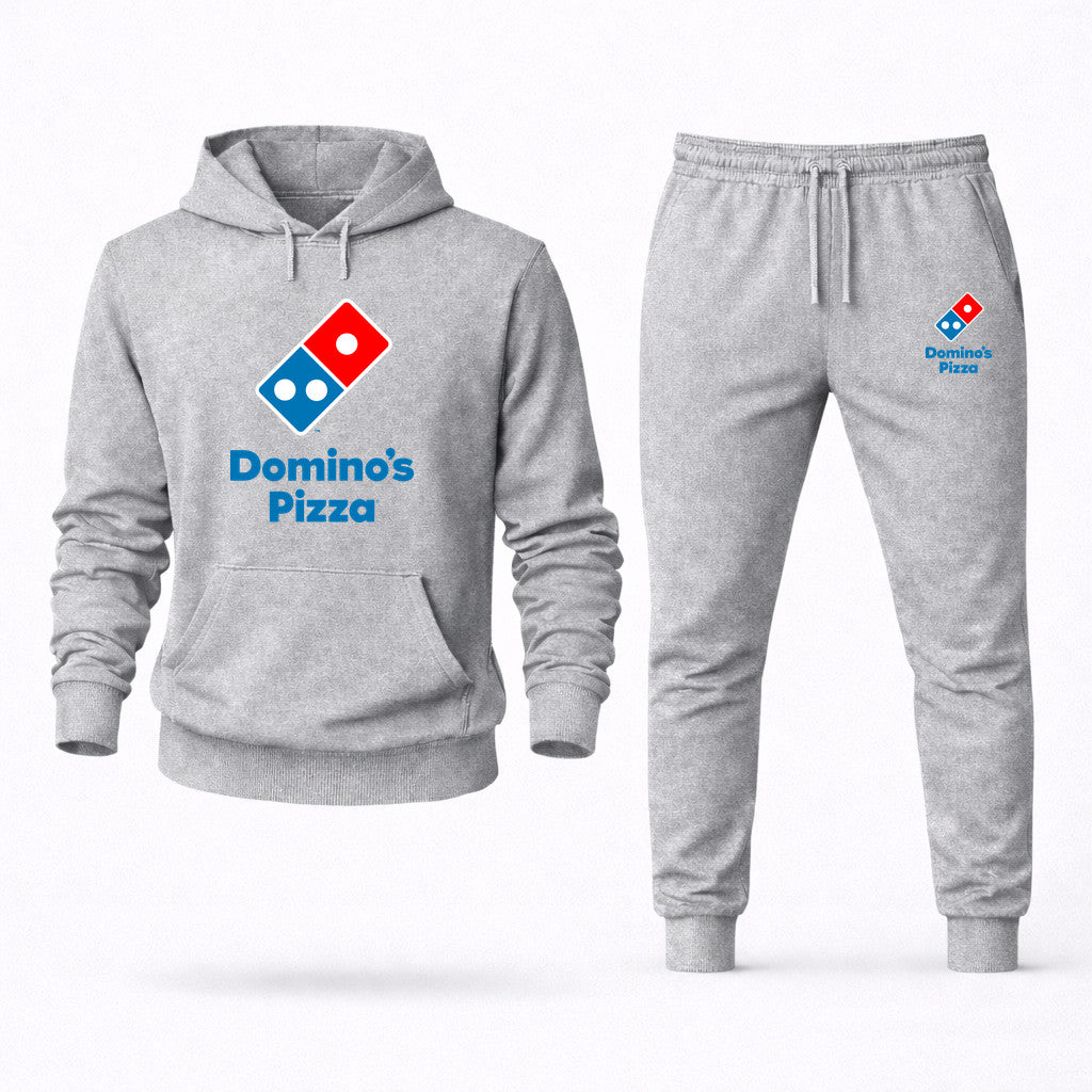 Domino's Pizza Hoodie and Joggers Set - Grey
