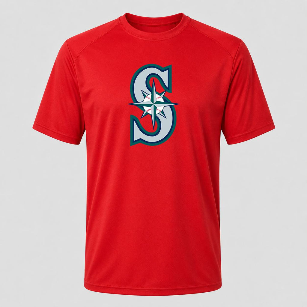 Men's Seattle Mariners Performance T-Shirt - Red