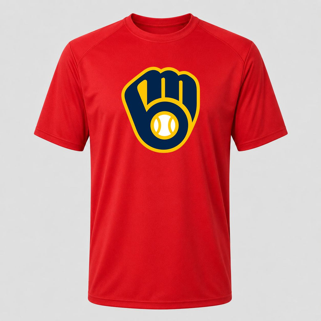 Men's Milwaukee Brewers Performance T-Shirt - Red