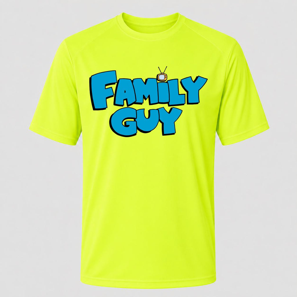 Men's Family Guy Performance T-Shirt - Safety Green