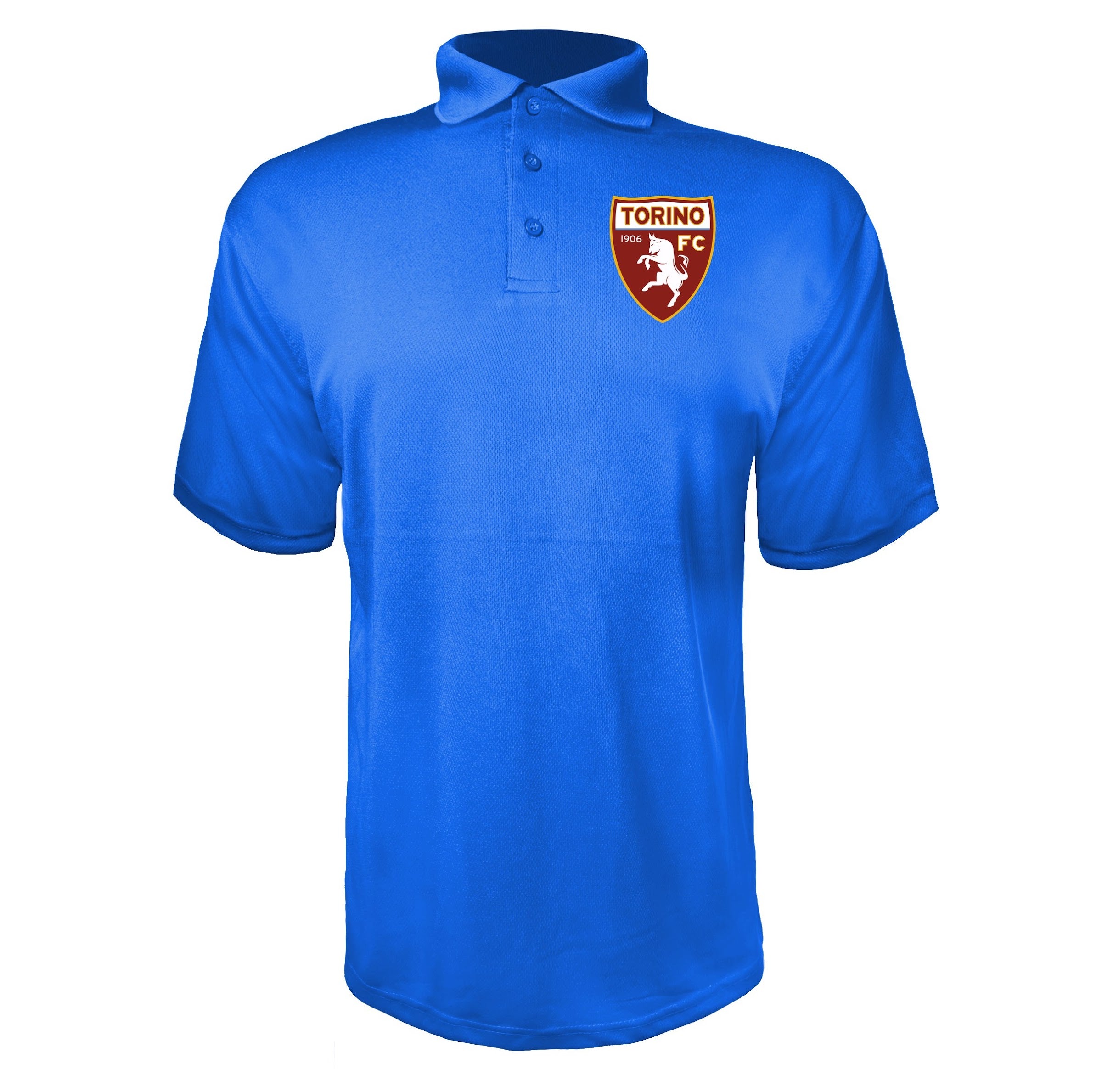 Torino Blue polyester polo