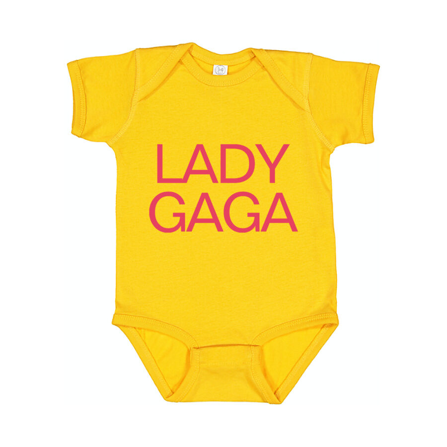 Lady Gaga Baby Romper Onesie - Yellow