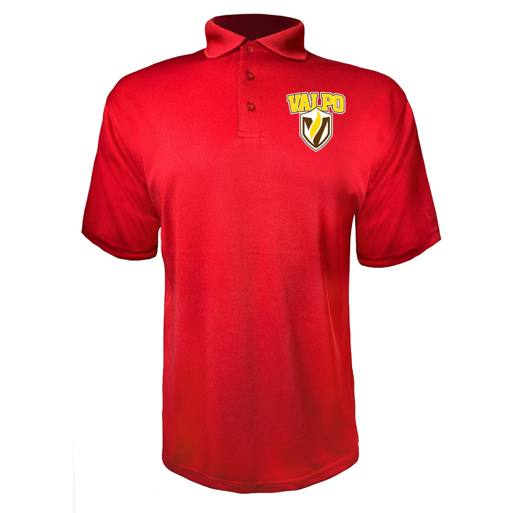Valparaiso Crusaders Red polyester polo