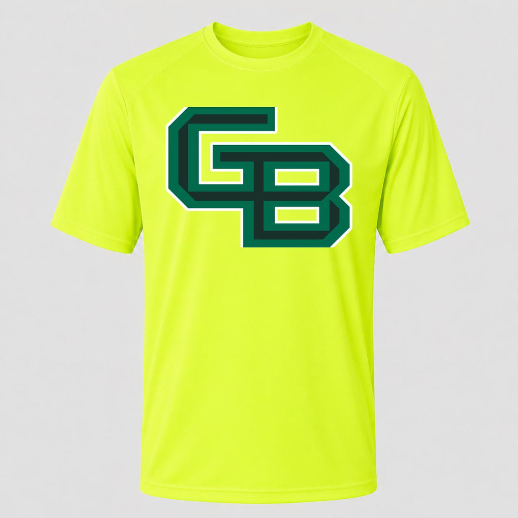 Men's Wisconsin Green Bay Phoenix Performance T-Shirt - Safety Green