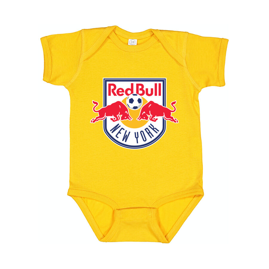 New York Red Bulls Baby Romper Onesie - Yellow