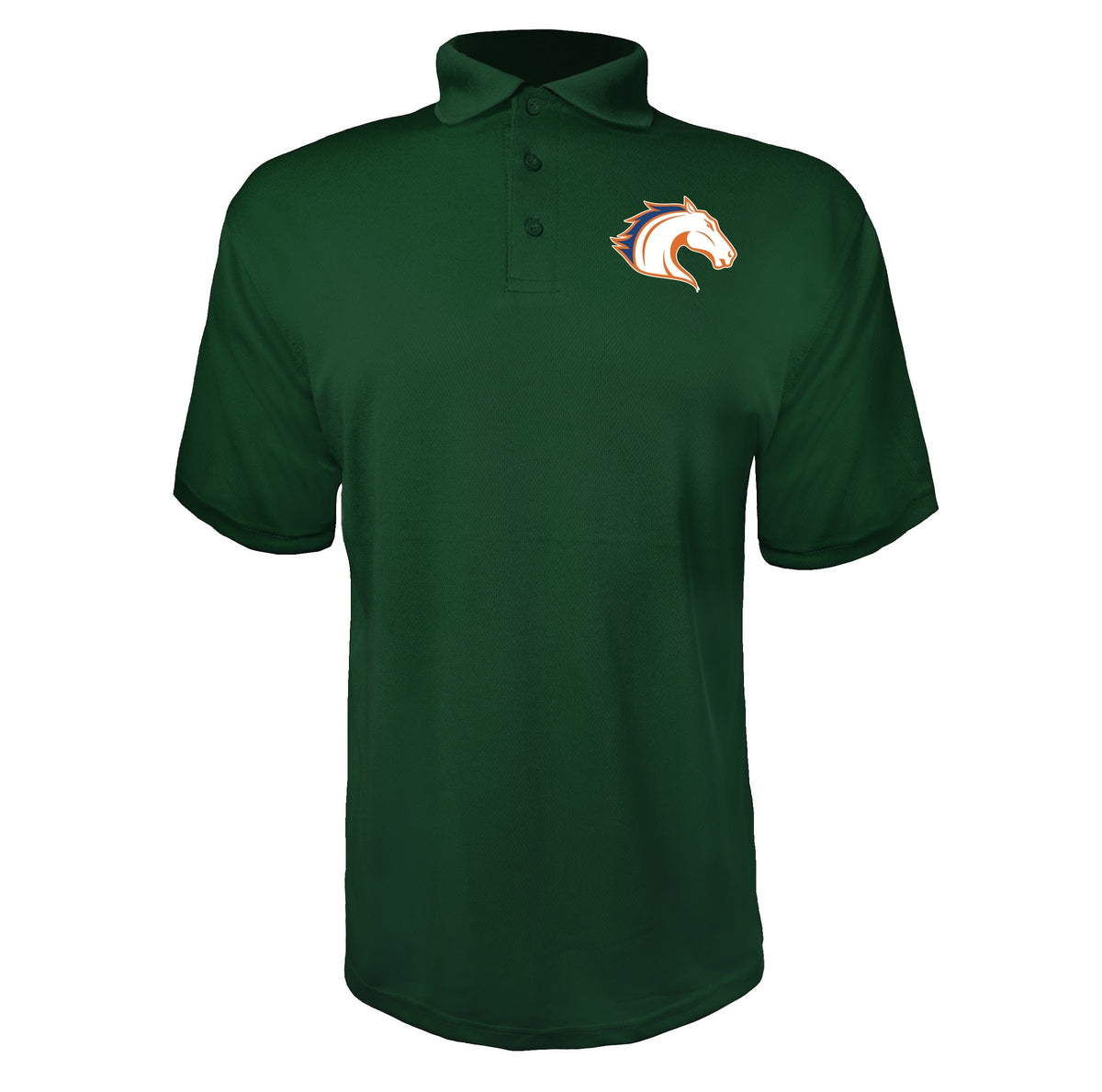 Texas Arlington Mavericks Green polyester polo