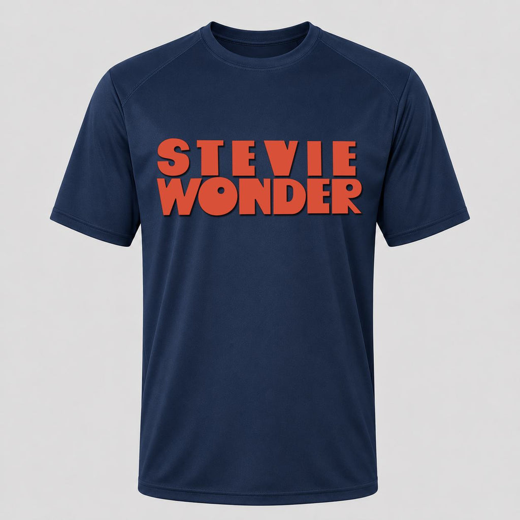 Men's Stevie Wonder Performance T-Shirt - Navy