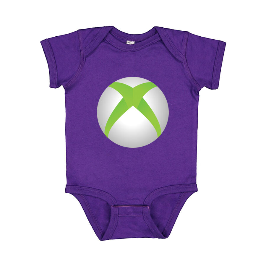 Xbox Gaming Baby Romper Onesie - Purple
