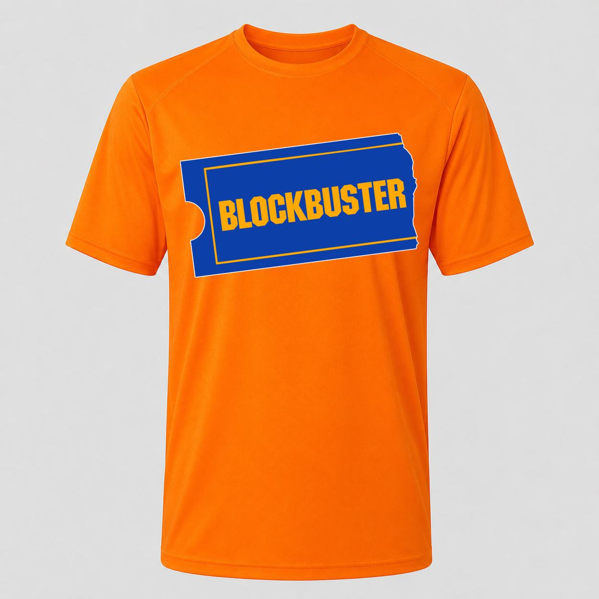 Men's Blockbuster Performance T-Shirt - Orange