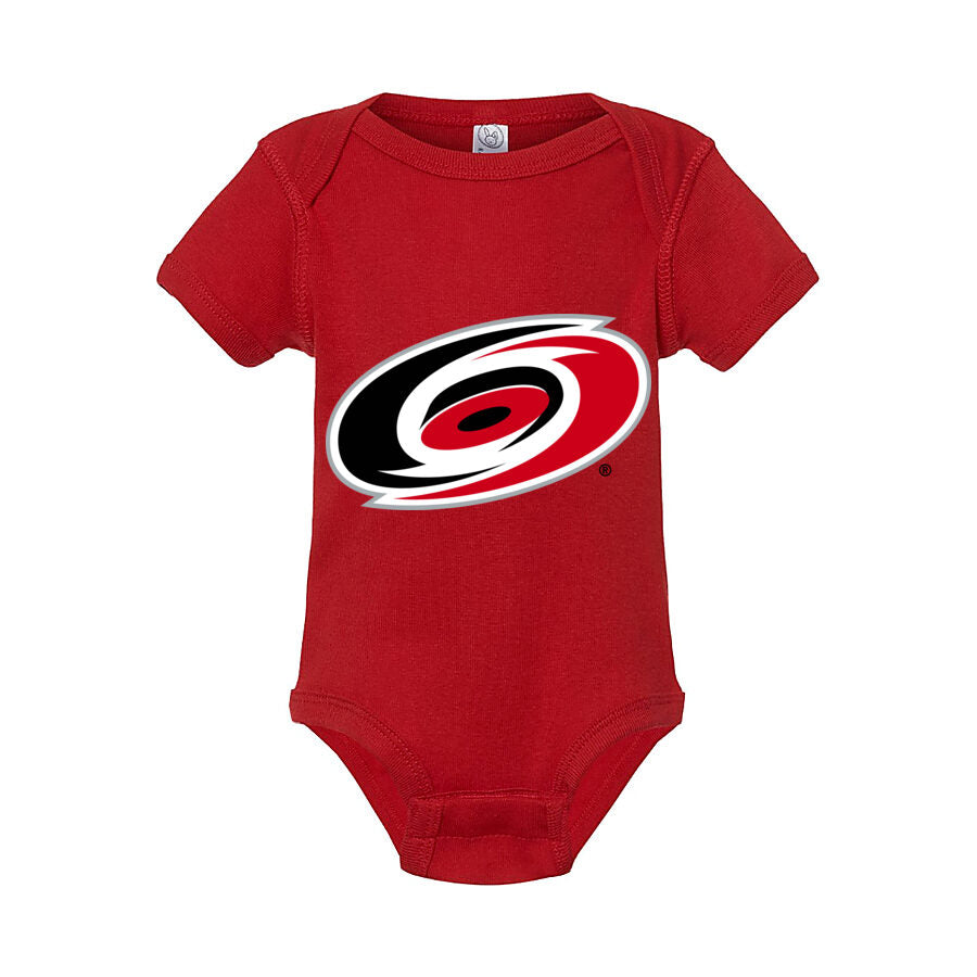 Carolina Hurricanes Baby Romper Onesie - Red