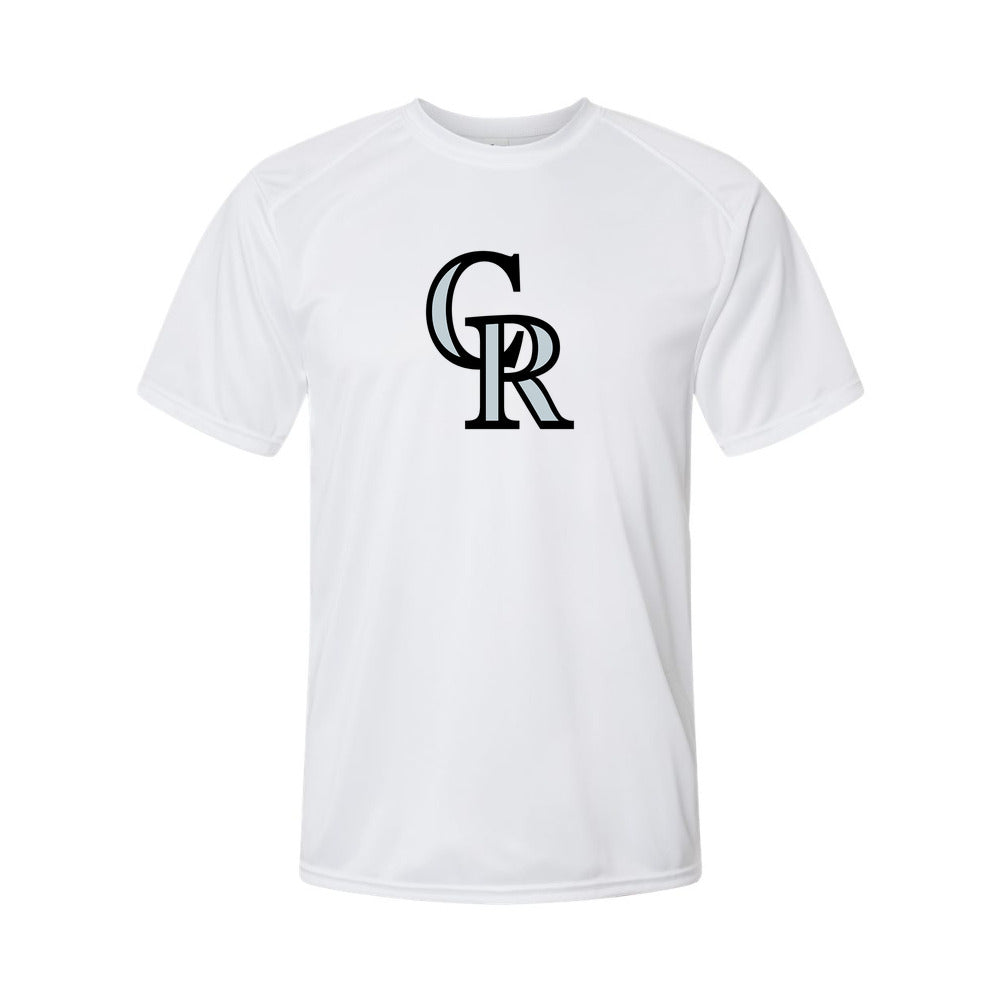 Colorado Rockies Polyester T-Shirt - White