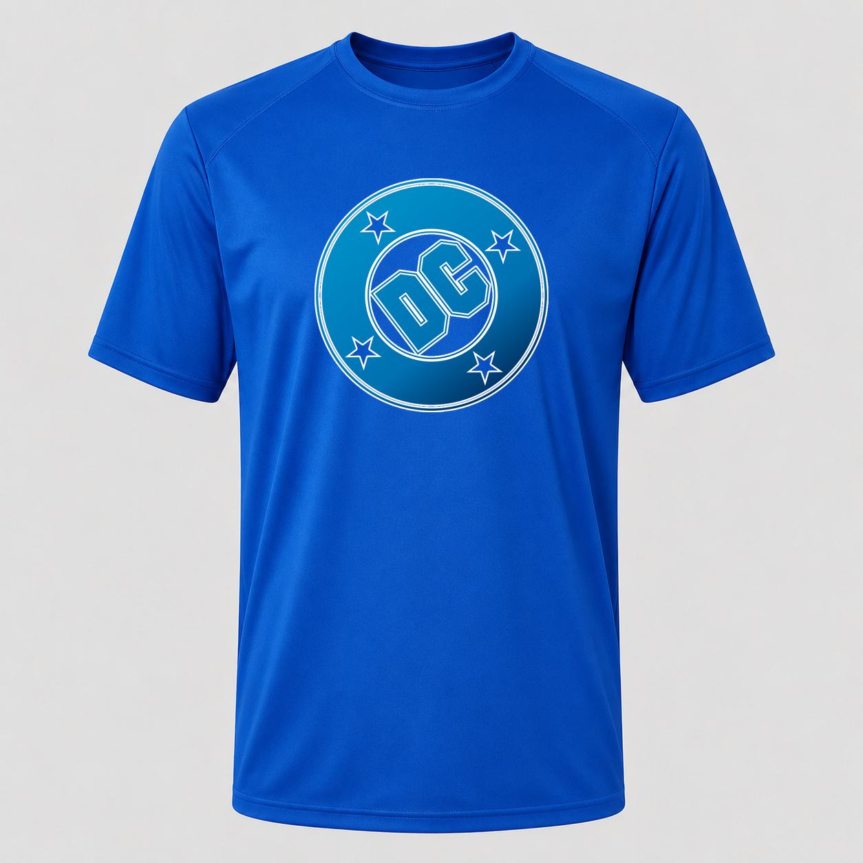 Men's DC Comics Performance T-Shirt - Royal Blue
