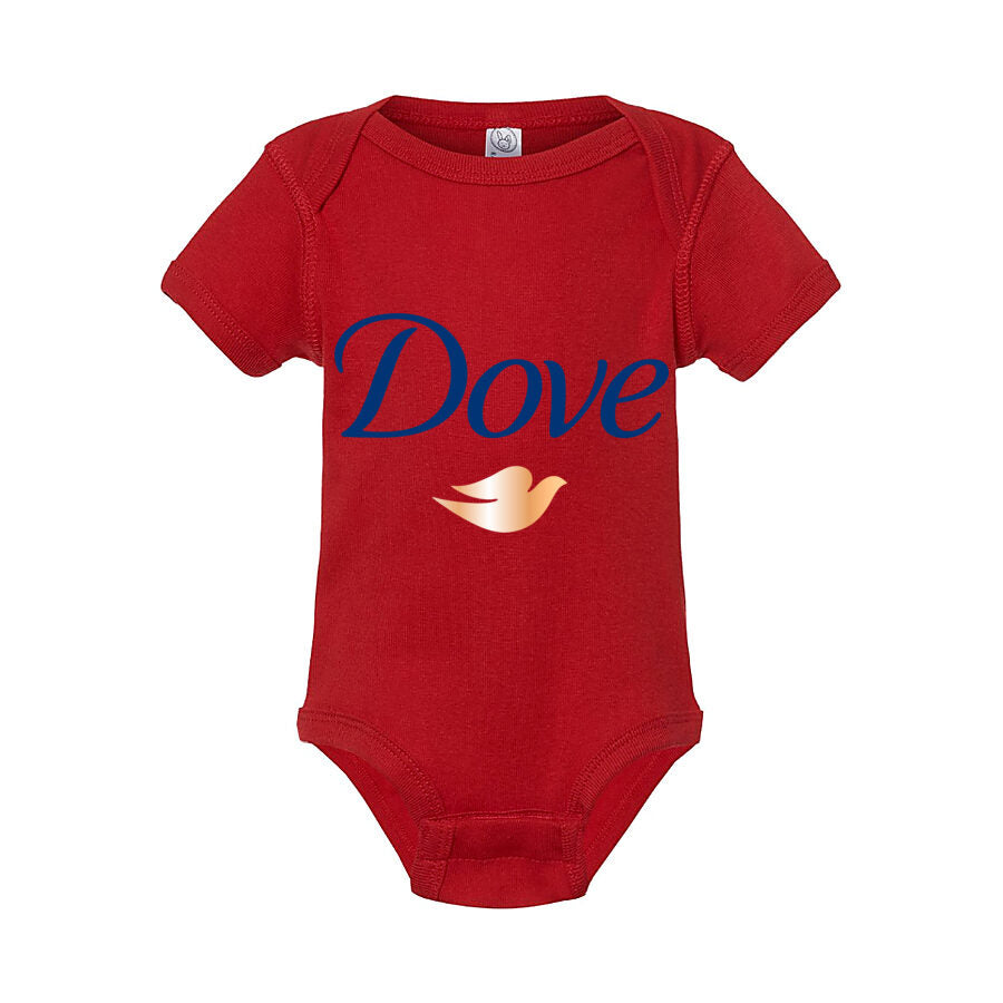 Dove Baby Romper Onesie - Red