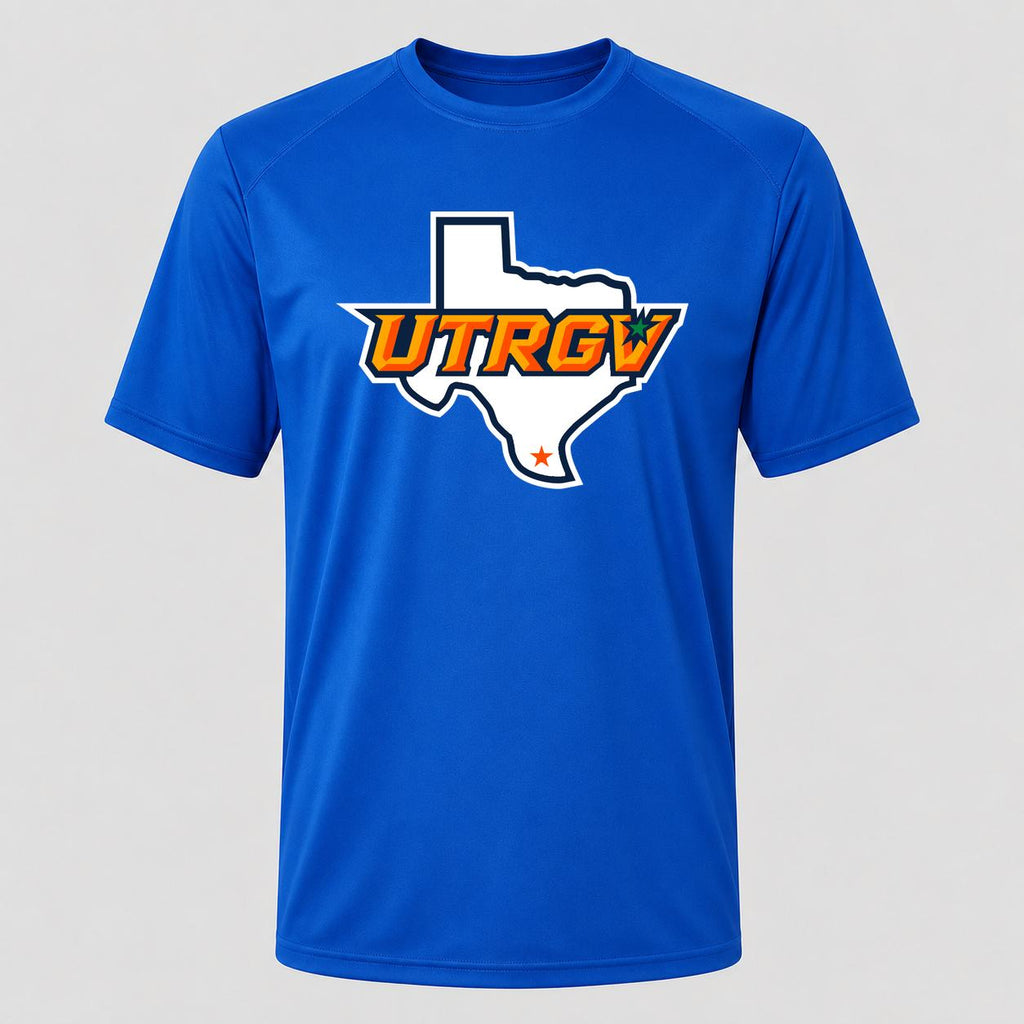 Men's UTRGV Vaqueros Performance T-Shirt - Royal Blue